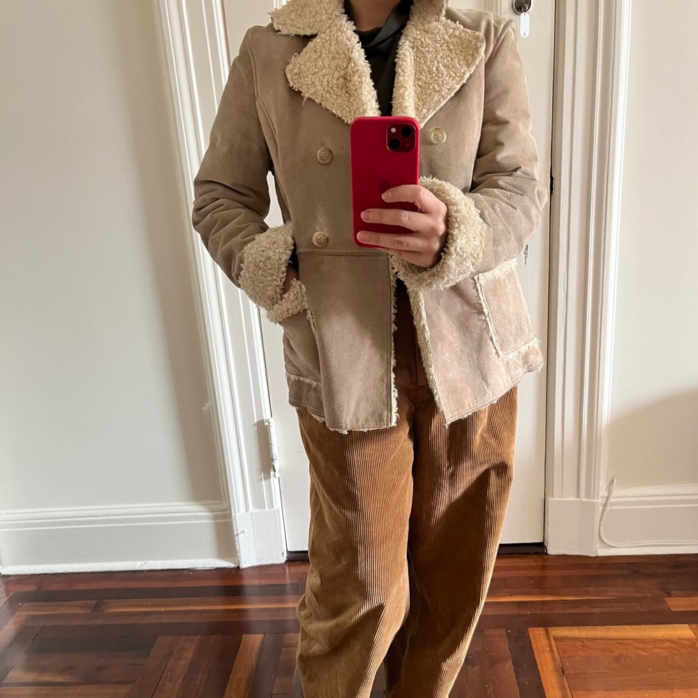 Vintage Y2K Leather jacket. Nine West